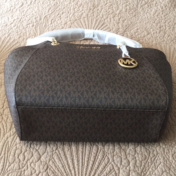 Michael Kors Jet Set Logo Tote Bag - Picture 5 of 8